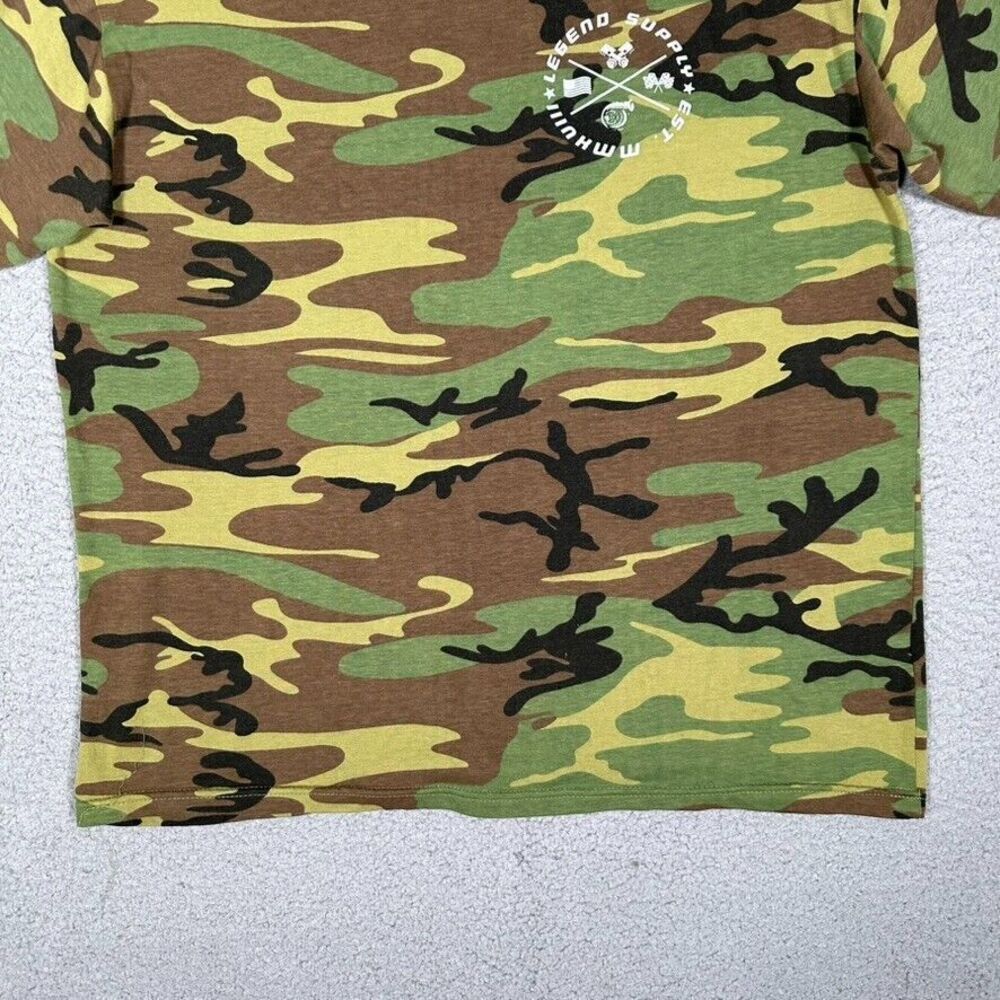 RothCO Shirt Mens XL Green Camo Graphic Tee Hunting Casual Preppy‎ Logo - Picture 3 of 12